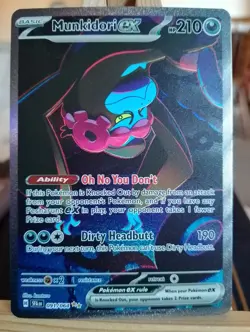 091/064 Munkidori ex Special Illustration Rare Card Shrouded Fable Pokemon TCG - Image 1