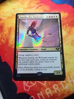 Aurelia, the Warleader - From the Vault: Angels (V15) - Foil - NM - Image 1