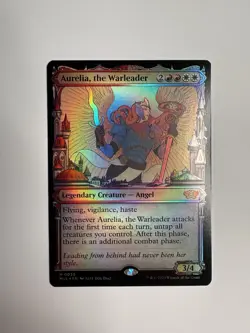 2023 MTG Aurelia, The Warleader Mythic Foil 35 - Image 1