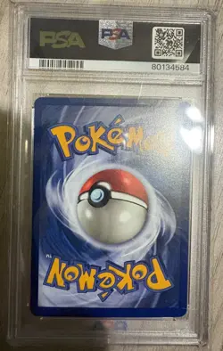 1999 Pokemon Fossil Gastly #33 1ST Edition PSA 9 - Image 2