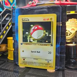 Voltorb 1st Edition Team Rocket Pokemon TCG 69/82 Unlimited Common - Image 2