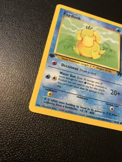 Psyduck 65/82 Team Rocket 1st Edition Pokemon Card In Mint Condition - Image 2