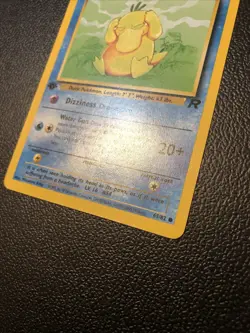 Psyduck 65/82 Team Rocket 1st Edition Pokemon Card In Mint Condition - Image 3