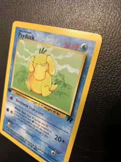 Psyduck 65/82 Team Rocket 1st Edition Pokemon Card In Mint Condition - Image 4