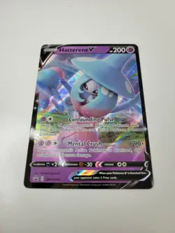 Hatterene V Black Star Promo - SWSH055 Sword & Shield Pokemon TCG NM Card 2020 - Image 1