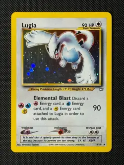 Pokemon Cards Lugia 9/111 Neo Genesis Holo Rare NM - Image 1