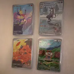 Pokemon White Flare TCG 4 Card Lot AR Mienfoo Mienshao Tepig Patrat - Image 1