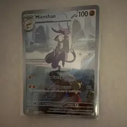 Pokemon White Flare TCG 4 Card Lot AR Mienfoo Mienshao Tepig Patrat - Image 3
