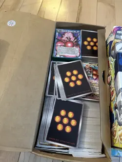 dragon ball super card game 1000 cards lot sr, promo, foils, rares, commons - Image 2