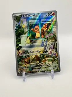 Pokemon TCG Charmander 044 Sv: Scarlet & Violet Promo Holo Card English - Image 1