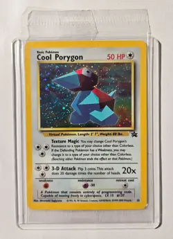 Pokemon Card - TCG Cool Porygon Promo Card Black Star #15 (NEW, SEALED!!) - Image 1