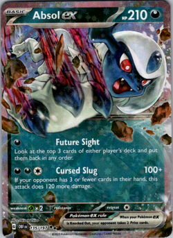 Absol ex - 135/197 - Pokemon Obsidian Flames Ultra Rare Card NM - Image 1