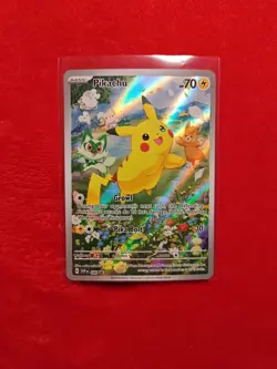 Pikachu SVP 088 Scarlet & Violet Black Star Promo Holo Pokemon Card NM - Image 1