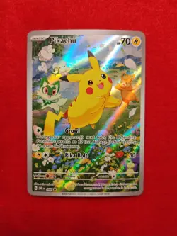 Pikachu SVP 088 Scarlet & Violet Black Star Promo Holo Pokemon Card NM - Image 2