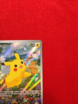 Pikachu SVP 088 Scarlet & Violet Black Star Promo Holo Pokemon Card NM - Image 4