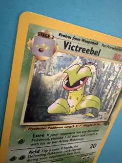 Pokemon TCG Victreebel Holo Rare Unlimited Jungle Card 14/64 Vintage 1999 LP - Image 4
