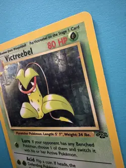 Pokemon TCG Victreebel Holo Rare Unlimited Jungle Card 14/64 Vintage 1999 LP - Image 5