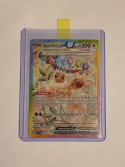 Pokemon Card Eevee EX 167/131 Prismatic Evolutions Ultra Rare SIR - Image 1