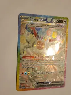Pokemon Card Eevee EX 167/131 Prismatic Evolutions Ultra Rare SIR - Image 4