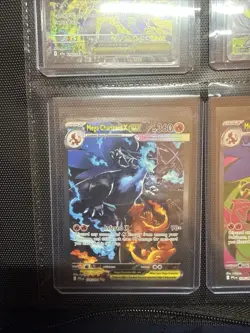 PSL MEGA Charizard X EX 125/094 Fire Holo Stage 2 Pokemon Card English - Image 5