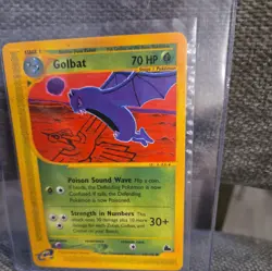 Pokemon TCG Golbat Skyridge Non-Holo Card 60/144 Common - NM - Image 1
