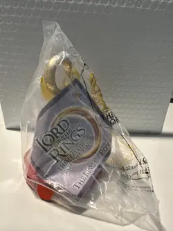 Vintage 2001 Burger King Lord of the Rings The One Ring Center Piece Toy NiP - Image 1