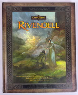 The One Ring - RIVENDELL Supplement - LOTR RPG Gaming Book - hardcover - OOP - Image 1