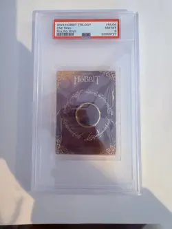 2023 The Lord of The Rings HBTR MJ04 ~One Ring~ Physical Inlayed Ring - PSA 8 - Image 1