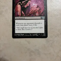 Magic: The Gathering Liliana's Caress Excellent Condition Black Enchantment Card - Image 4