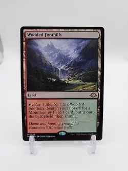 Wooded Foothills - Modern Horizons 3 - Rare NM - Image 1