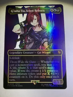 G'raha Tia, Scion Reborn (Borderless) Commander: Final Fantasy FOIL - Image 1
