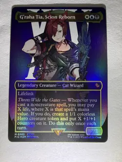 G'raha Tia, Scion Reborn (Borderless) Commander: Final Fantasy FOIL - Image 2