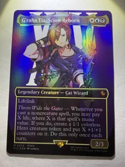 G'raha Tia, Scion Reborn (Borderless) Commander: Final Fantasy FOIL - Image 3