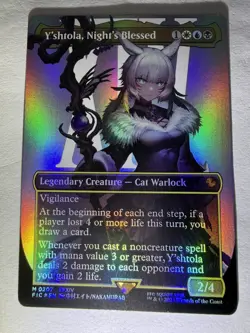 Y'shtola, Night's Blessed (Borderless) Commander: Final Fantasy Foil (NM) - Image 1