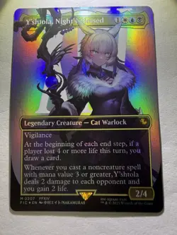 Y'shtola, Night's Blessed (Borderless) Commander: Final Fantasy Foil (NM) - Image 2