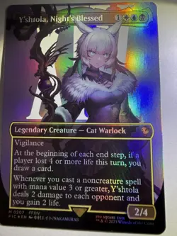 Y'shtola, Night's Blessed (Borderless) Commander: Final Fantasy Foil (NM) - Image 4