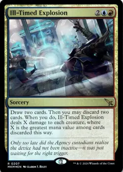 Ill-Timed Explosion FOIL Murders at Karlov Manor Magic MTG NM - Image 1