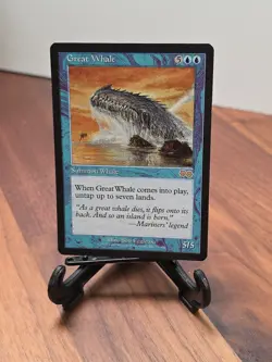 Great Whale Urza's Saga #77 Magic the Gathering LP - Image 1