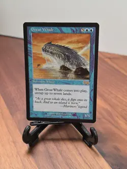 Great Whale Urza's Saga #77 Magic the Gathering LP - Image 2