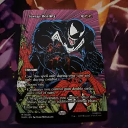 Savage Beating (Borderless) Marvel Universe Eternal-Legal Regular - Image 1