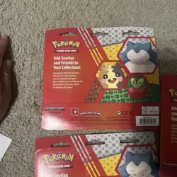 3x Pokemon TCG: Snorlax, Morpeko & Applin Cards with 2 Booster Packs & Coin 820650809842 - Image 5