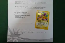 Pokemon 2000 Birthday Pikachu Holo Black Star Promo #24 WOTC NM. - Image 3