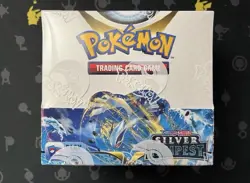 Pokemon Sword & Shield Silver Tempest Booster Box 36 Packs Sealed w/plastic case 820650860911 - Image 2