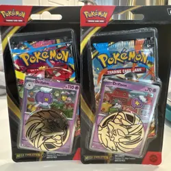 Pokemon TCG Mega Evolution Single Pack Booster Blister Set - Drifloon & Drifblim - Image 1