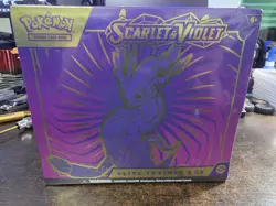 Pokemon Scarlet & Violet Base Miraidon Purple Elite Trainer Box - Sealed - Image 1