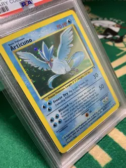 2002 Pokemon Articuno Legendary Collection Holo PSA 6 - Image 3