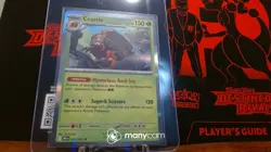 pokemon destined rivals crustle standard set foil - Image 1