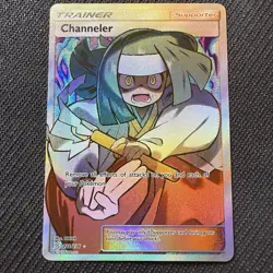 Pokemon TCG Channeler Unified Minds 232/236 Holo Full Art Ultra Rare NM/M - Image 1