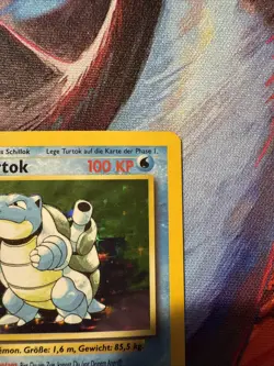 1999 Pokemon German Turtok/Blastoise 1st Edition Base Set 2/102 Holo - Image 4