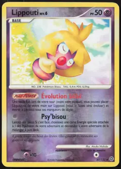Carte Pokemon Lippouti 67/132 Reverse Merveilles Secretes Francais - Image 1